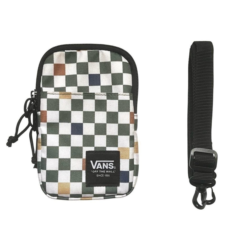 VANS “ON HOLD” CHECKERED LANYARD BAG